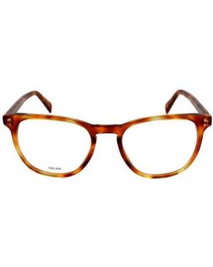 Celine Circular Flat Mirror - Brown