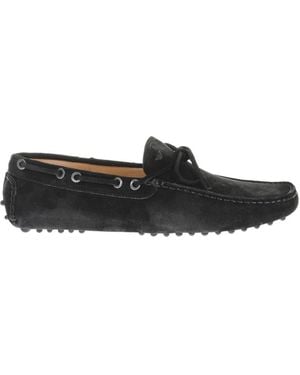 Emporio Armani Slip-On Casual Shoes - Black