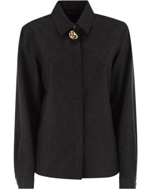 Fabiana Filippi Long-Sleeved Shirt - Black