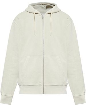 Samsøe & Samsøe Sapigment Zip-Up Sweatshirt - White