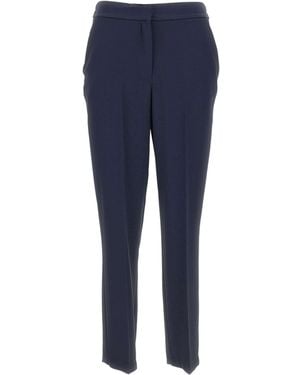 Kaos Capri Creased Pants - Blue