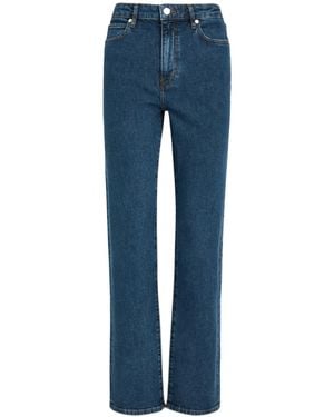 FRAME The Ruler Straight-Leg Jeans - Blue