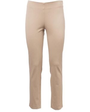 Ralph Lauren Lauren Slim-Cut Trousers - Natural