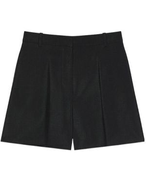 Givenchy Pleat Detailed Shorts - Black