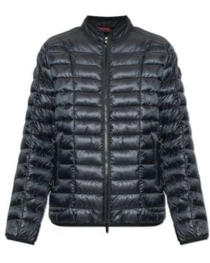 DIESEL Quilted Zip Jacket - Grey