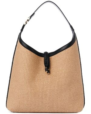 Chloé Chloé Marcie Tassel Detailed Tote Bag - Natural