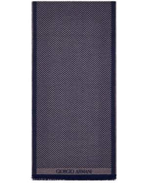 Giorgio Armani Scarf - Blue