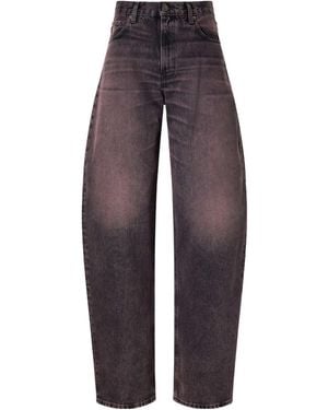 Haikure Bibi High-Rise Wide-Leg Jeans - Purple