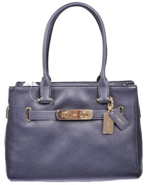 COACH Logo Handbag - Blue