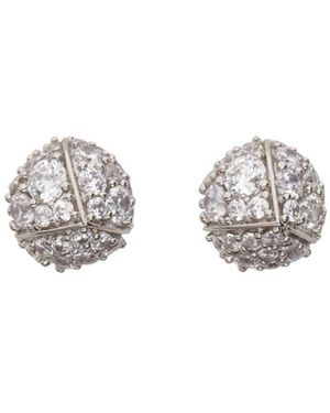 Ferragamo Ferragamo Embellished Earrings - White
