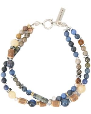 Isabel Marant Bracelet With Stones - Metallic