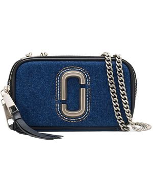 Marc Jacobs Denim Snapshot Camera Bag - Blue