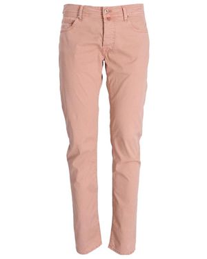 Jacob Cohen Bard Slim-Fit Trousers - Pink