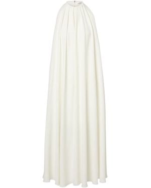 Givenchy Draped Maxi Dress - White