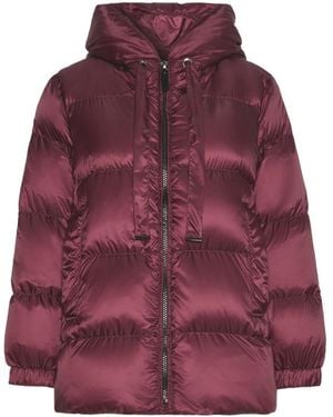 Max Mara Long-Sleeved Padded Jacket - Purple