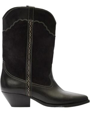 Isabel Marant Cowboy Boots - Black