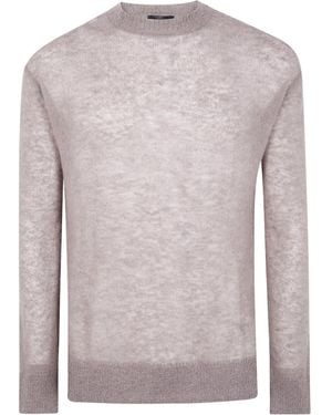 Emporio Armani Crew-Neck Jumper - Grey