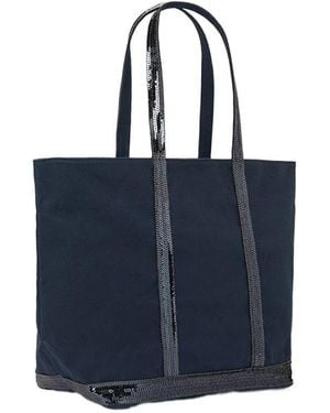 Vanessa Bruno Sequin Embellished Tote - Blue
