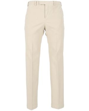 PT01 Casual Pants With Belt Loops - Natural