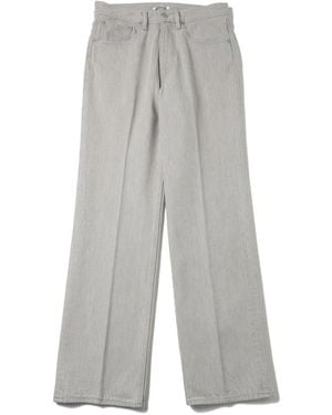 AURALEE Belt Loop Jeans - Grey