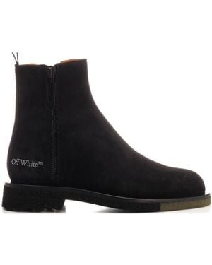 Off-White c/o Virgil Abloh Sponge Sole Chelsea Boots - Black