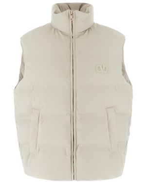 Valentino Vlogo Patch Padded Vest - White
