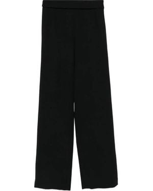 Dries Van Noten Elastic Waist Casual Pants - Black