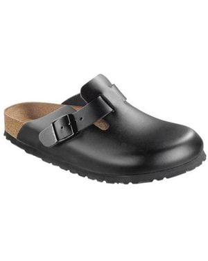 Birkenstock Round-Toe Slip-On Sandals - Brown