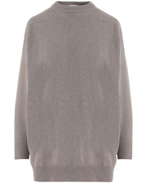 Jil Sander Long-Sleeved Sweater - Gray