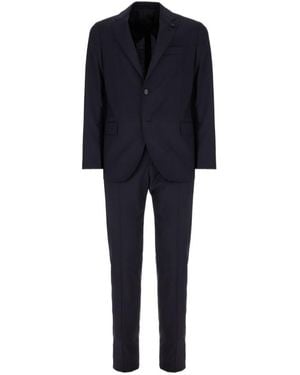 Lardini Single-Breasted Suit - Blue