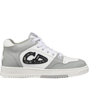 Dior Kid's B57 High-Top Sneaker - White