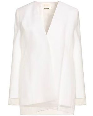 Max Mara Single-Breasted Blazer - White