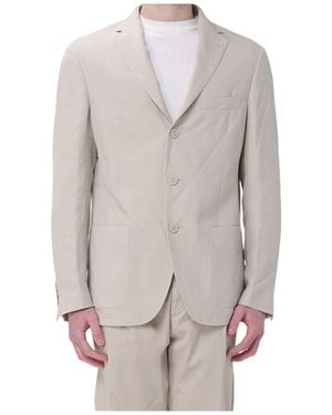 Eleventy Long Sleeve Jacket - Grey