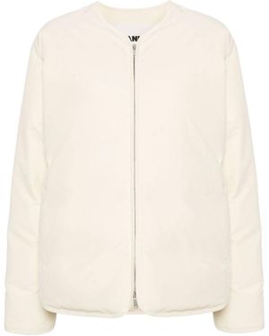 Jil Sander Zip-Up Down Jacket - Natural
