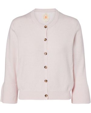 Jardin Des Orangers Cotton And Cashmere Cardigan - Pink