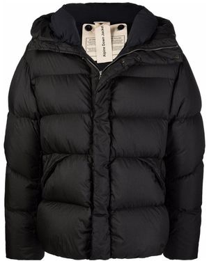 C.P. Company Oversized Hooded Down Jacket - Black