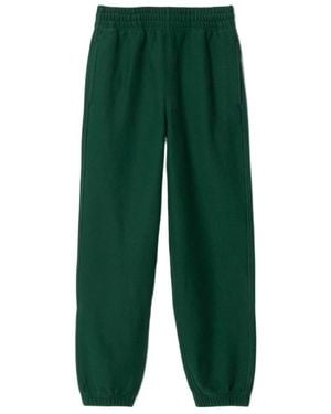Burberry Logo Patch Joggers - Green