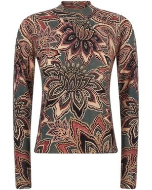 FARM Rio Long-Sleeve T-Shirt - Brown