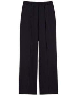 Weekend by Maxmara Mallo Wide Leg Pants - Blue