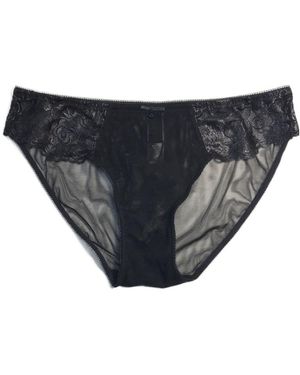 Emporio Armani Logo Briefs Trousers - Black