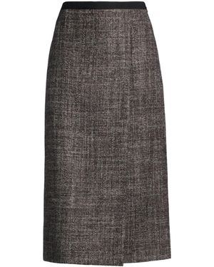 Tory Burch Colourful Pencil Skirt - Grey