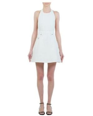 Prada Denim Mini-Dress - White