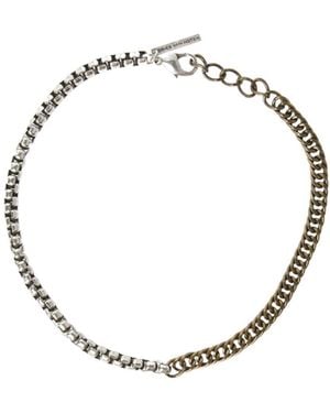 Dries Van Noten Chain Necklace - Metallic