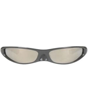 Balenciaga Minimalist Frame Sunglasses - White