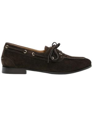 Bally Round-Toe Loafers - Black