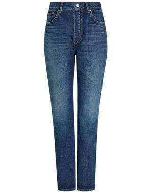 Alaïa Jean Skinny En Denim - Blue