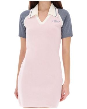 CASABLANCA Short-Sleeved Tennis Dress - Pink
