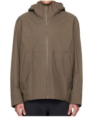 Veilance Diode Zip Jacket - Brown