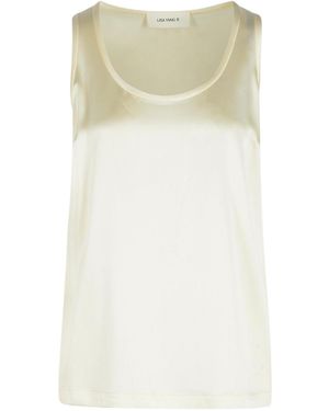 Lisa Yang Sleeveless Vest - Natural