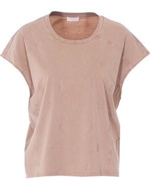 Liu Jo Crewneck T-Shirt - Pink